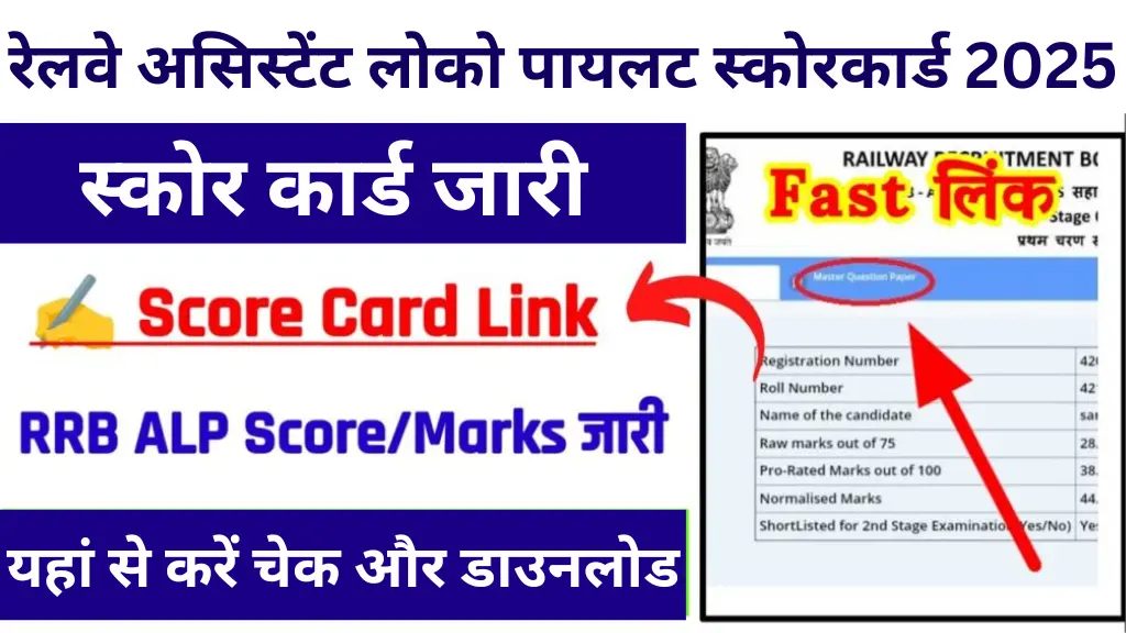 Railway ALP Score Card Release